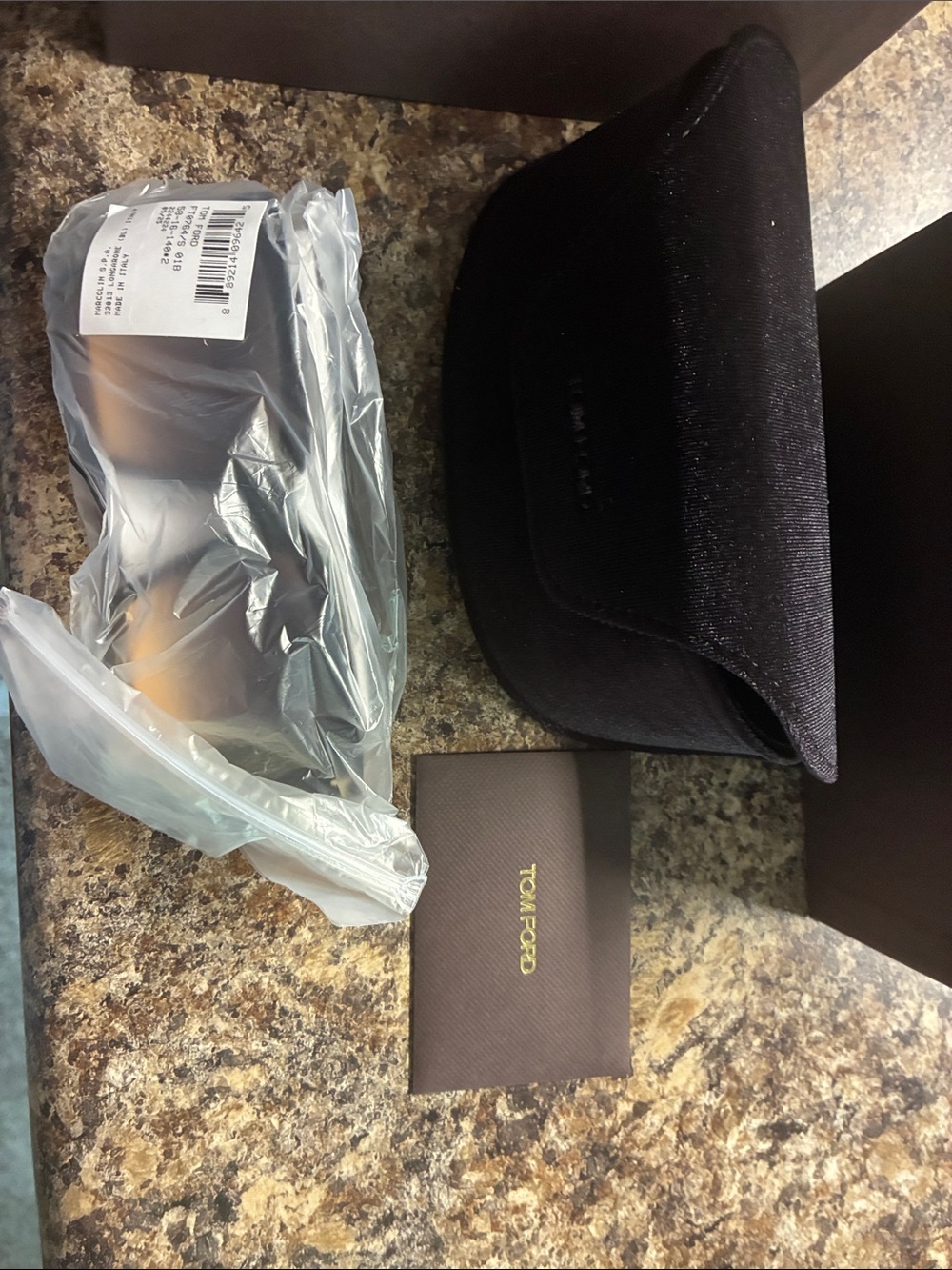 Tom Ford Sabrina Black Gradient Square Sunglasses - Picture 5 of 6